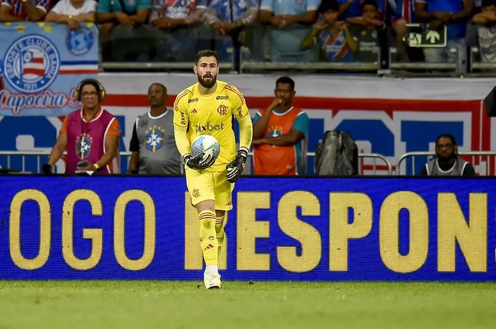 Bahia x Flamengo: Matheus Cunha em ação