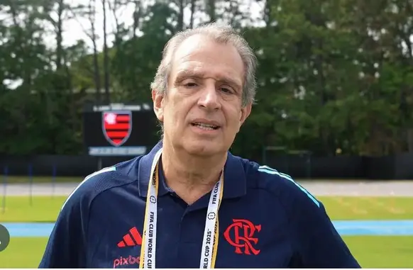 Bap, presidente do Flamengo (Foto: Divulgação / Flamengo)