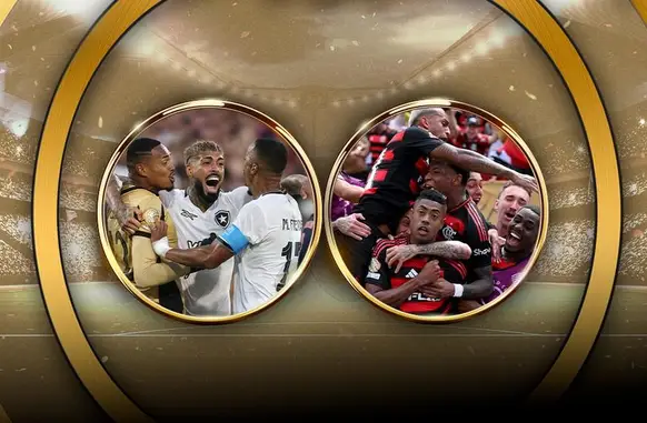 Botafogo e Flamengo vem chamando a atenção nesta Copa do Mundo de Clubes (Foto: Arte/Redação)