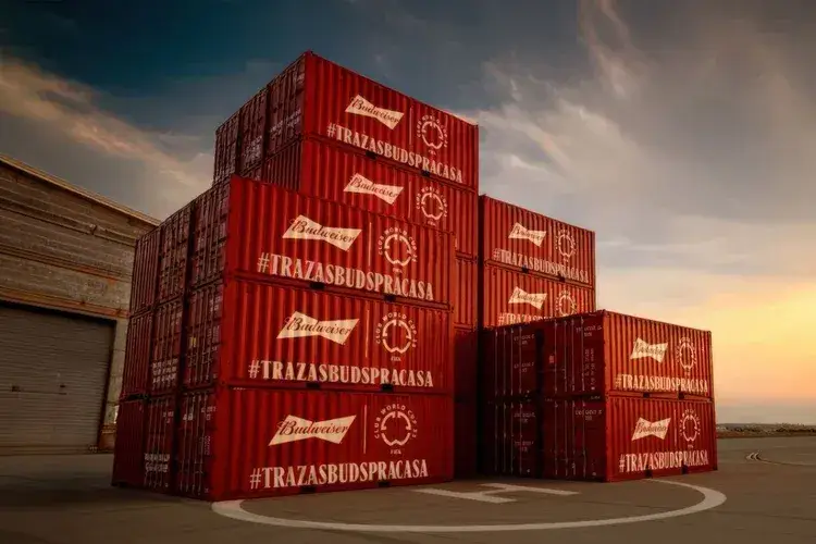 Contêineres da Budweiser