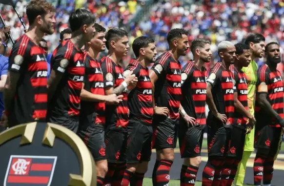 Elenco do Flamengo (Foto: Gilvan de Souza/Flamengo)