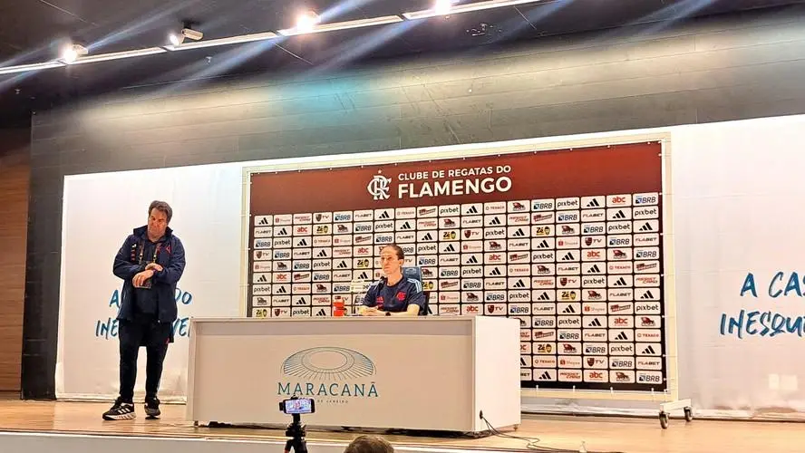 Filipe Luís após goleada do Flamengo sobre o Fortaleza