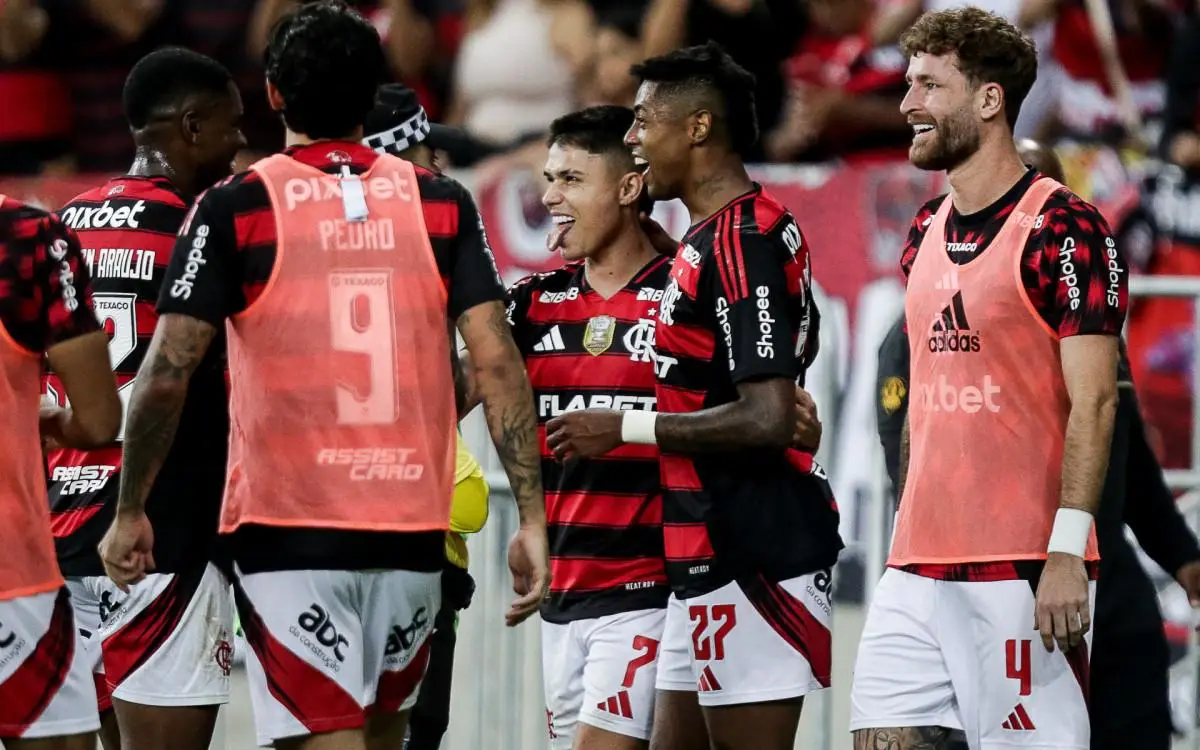 Flamengo e Fortaleza se enfrentaram no Maracanã