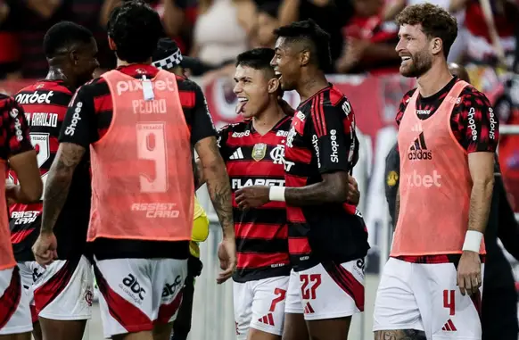 Flamengo e Fortaleza se enfrentaram no Maracanã (Foto: Gilvan de Souza / Flamengo)