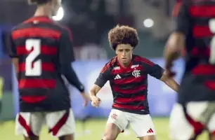 Flamengo perde para o Santos e desperdiça chance de colar nos líderes do Brasileirão Sub-17 (Foto: Divulgação / Flamengo)