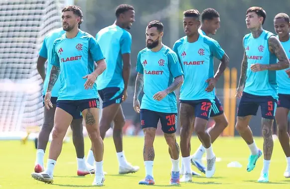 Flamengo vai poupar alguns titulares (Foto: Gilvan de Souza/Flamengo)
