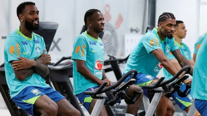 Gérson, Vini Jr e Alexsandro