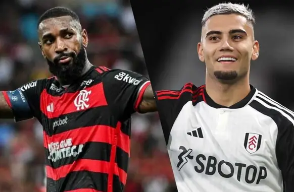 Gerson (Foto: Montagem Canal do Youtube Resenha Rubro Negra)