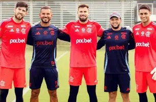 Goleiros do Flamengo (Foto: Divulgação/ Flamengo)