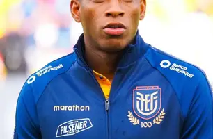 Gonzalo Plata pela seleção do Equador (Foto: Divulgação)