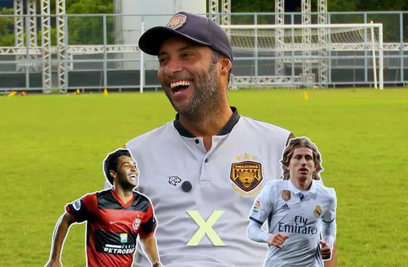 Ibson responde se jogou mais que Modric (Foto: Andressa Libório)