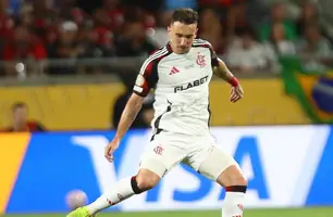 Léo Ortiz em ação Flamengo x Los Angeles FC (Foto: Gilvan de Souza/Flamengo)