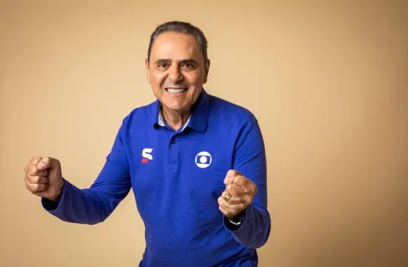 Luis Roberto é narrador da Globo (Foto: João Miguel Júnior/Globo)