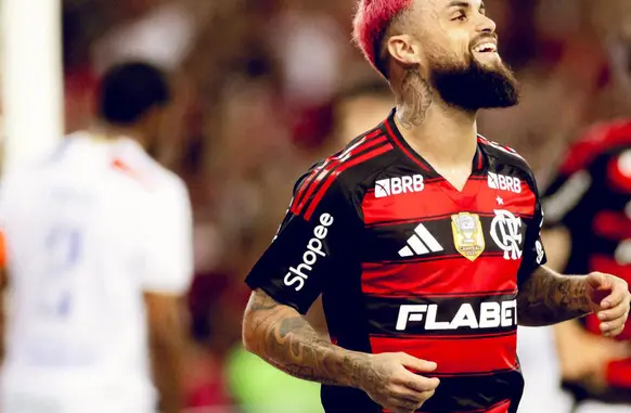 Michael anotou um dos gols do Flamengo (Foto: Adriano Fontes/Flamengo)