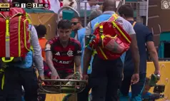 Lesão preocupa Flamengo: Pulgar substituído contra o Bayern