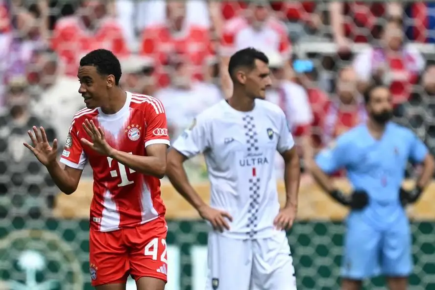 O Bayern de Munique de Musiala fez 10 a 0 no Auckland City