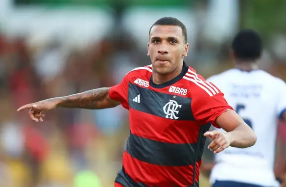 Petterson, novo atacante do Paysandu (Foto: Gilvan de Souza/Flamengo)
