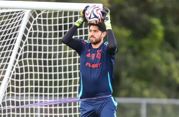 Rossi, durante treino do Flamengo (Foto: Gilvan de Souza/Flamengo)