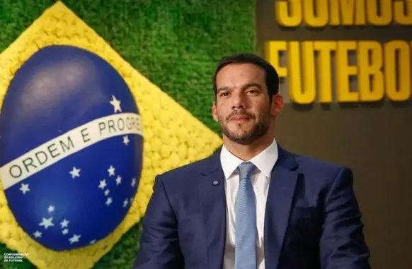Samir Xaud, presidente da CBF (Foto: Rafael Ribeiro/ CBF)