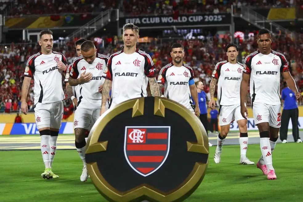 Time misto do Flamengo contra o Los Angeles FC