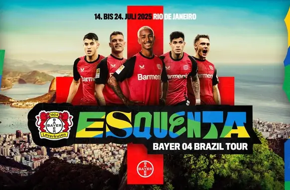 Tour Bayer Leverkusen Brasil (Foto: Bayer Leverkusen)