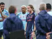 Treino do Flamengo interrompido por ameaça climática