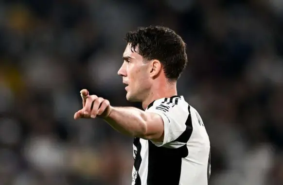 Vlahovic, atacante da Juventus (Foto: Divulgação / Juventus)