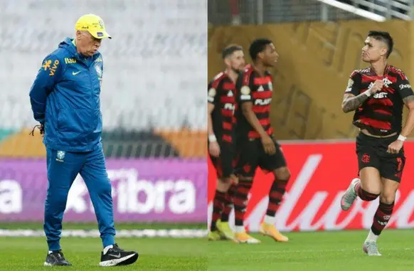 Ancelotti (Foto: Rafael Ribeiro/CBF | Gilvan de Souza/Flamengo)