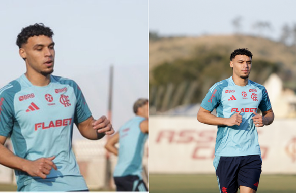 Atleta do Flamengo (Foto: Gilvan de Souza/Flamengo)