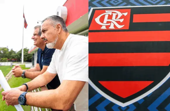 Bap e José Boto (Foto: Divulgação / Flamengo)