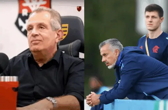Bap e José Boto (Foto: Divulgação/Flamengo)