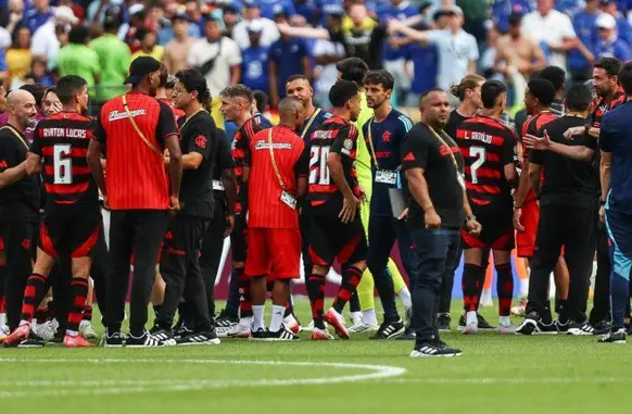 Elenco do Flamengo (Foto: Gilvan de Souza / Flamengo)