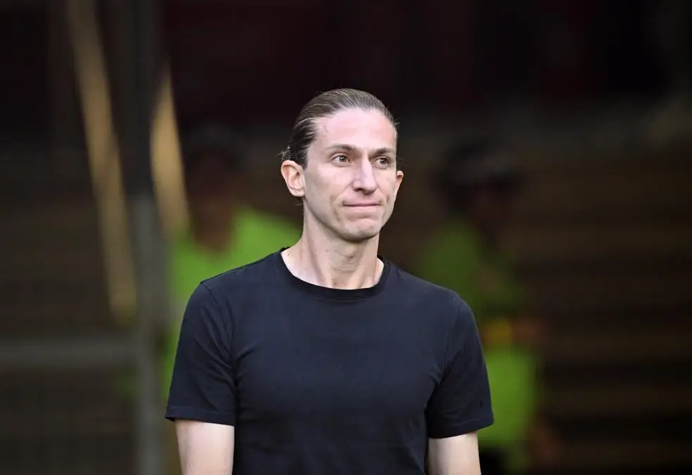 Filipe Luís em Flamengo x São Paulo