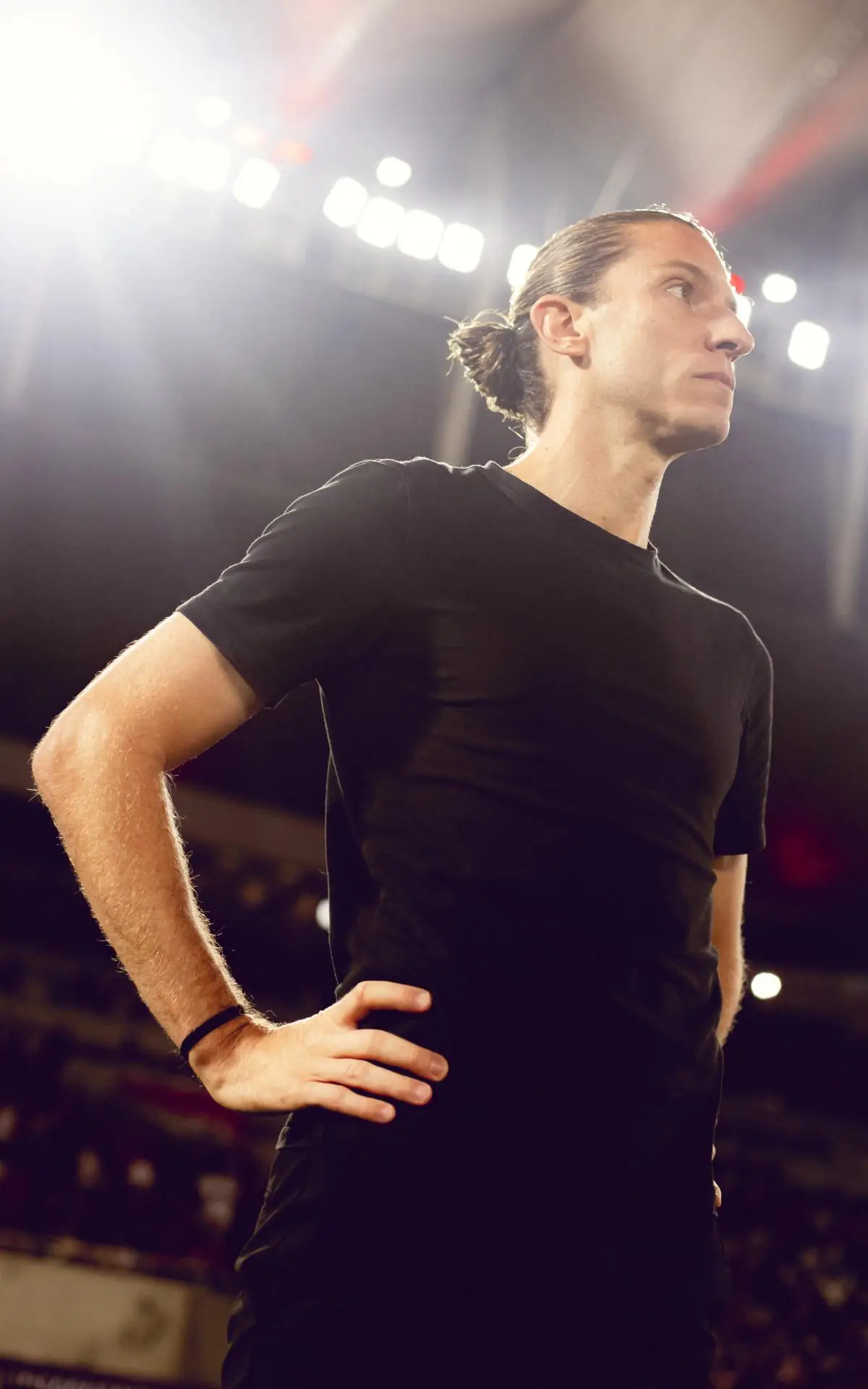 Filipe Luís em jogo do Flamengo