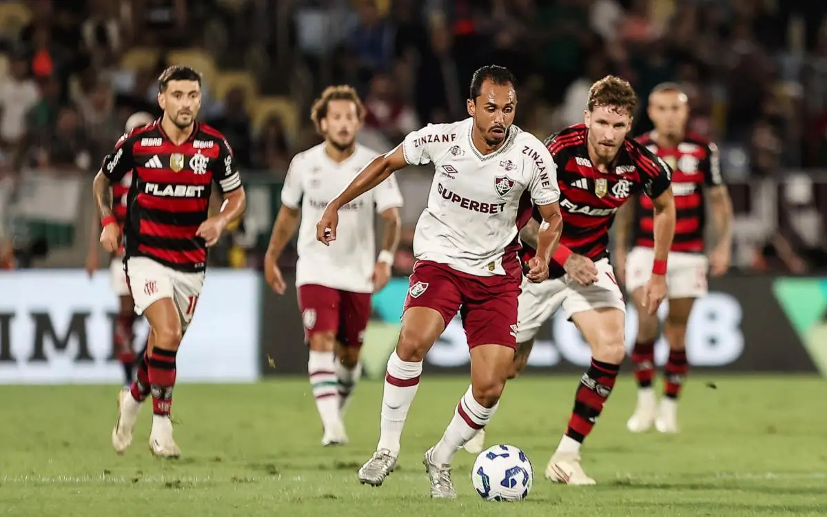 Flamengo e Fluminense se enfrentaram no Maracanã
