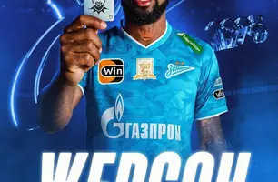 Gerson é anunciado pelo Zenit (Foto: Reprodução)
