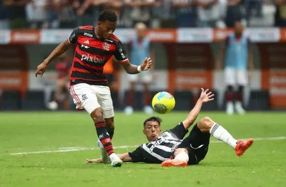 Gonzalo Plata marca contra o Atlético-MG no jogo de volta da final da Copa do Brasil de 2024 (Foto: Divulgação/Flamengo)