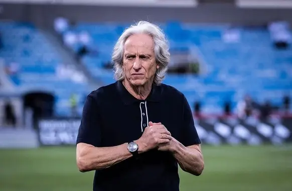 Jorge Jesus no fim da última temporada (Foto: Reprodução/Redes Sociais)