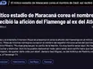 Maracanã: Saúl se encanta com recepção da torcida do Flamengo
