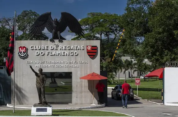 Ninho do Urubu, centro de treinamentos do Flamengo (Foto: Alexandre Cassiano/O Globo)