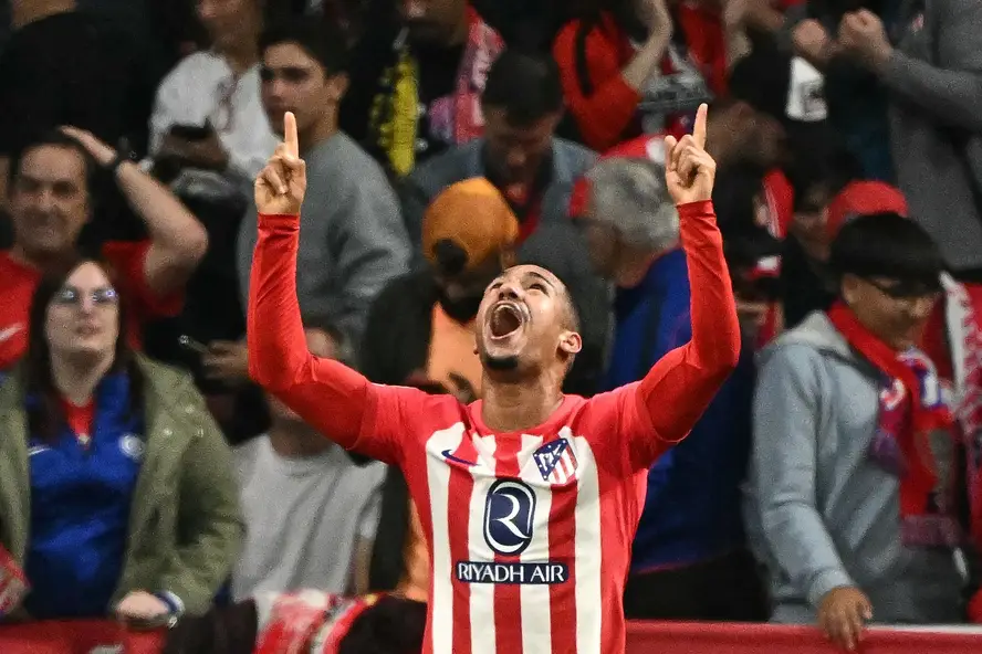Samuel Lino, do Atletico de Madrid