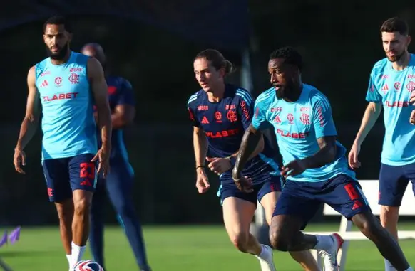 Treino da equipe do Flamengo (Foto: Gilvan de Souza/Flamengo)