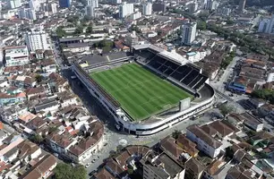 Vila Belmiro, estádio do Santos (Foto: Reinaldo Campos/AGIF)