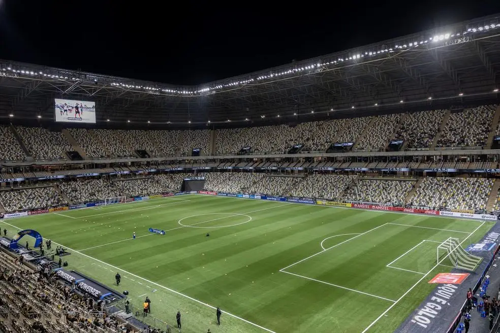 Arena MRV recebe a partida entre Atlético-MG e Flamengo, pela Copa do Brasil