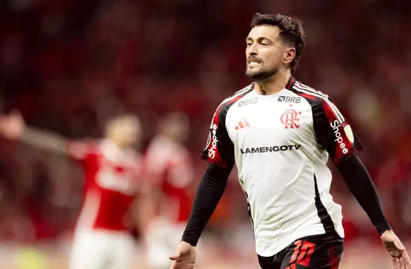 Arrascaeta fez um dos gols do Flamengo (Foto: Adriano Fontes/Flamengo)