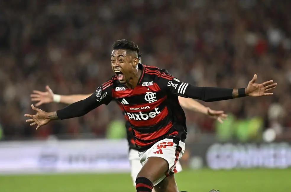 Bruno Henrique em Flamengo x Internacional