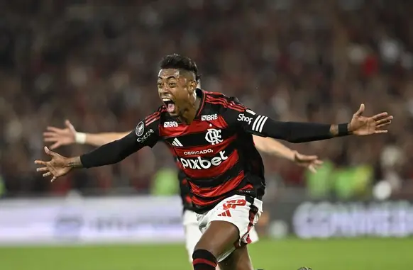 Bruno Henrique em Flamengo x Internacional (Foto: André Durão/ge)