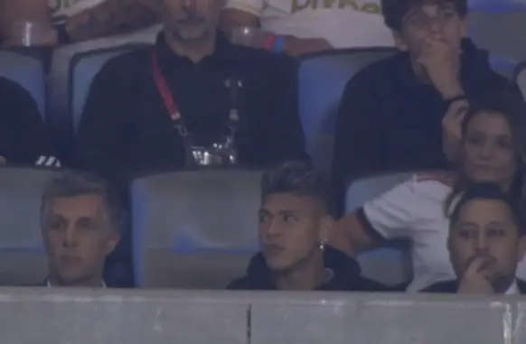 Carrascal no Maracanã em Flamengo x Atlético-MG (Foto: Reprodução / Premiere)