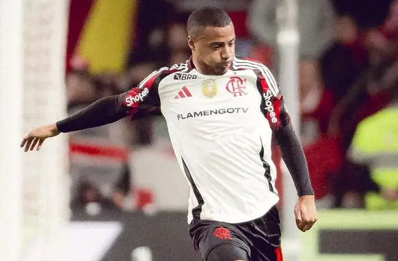 De volta contra o Internacional, De la Cruz não atuava no Flamengo desde julho (Foto: Adriano Fontes/Flamengo)