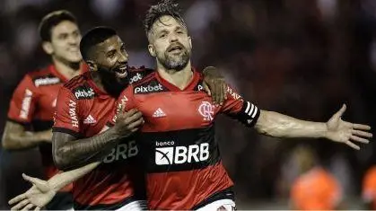 Diego Ribas, em partida pelo Flamengo
